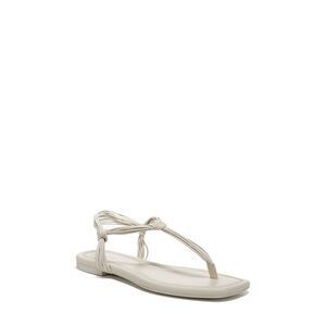 VINCE. Womens Ivory Thong T-Strap Deja Open Toe Slip On Slingback Sandal 8.5 M